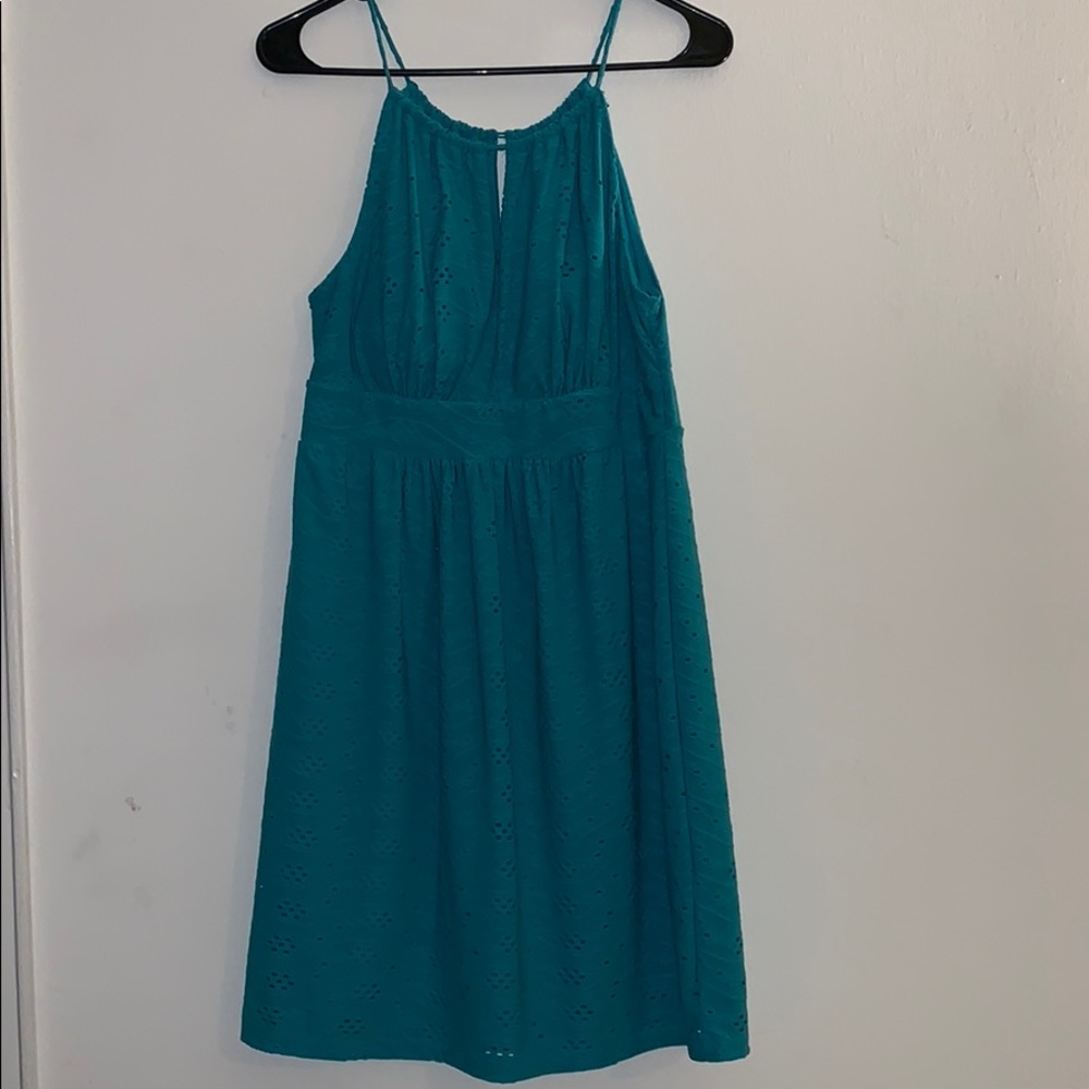 Blue dress